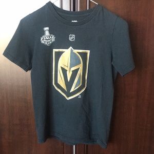 NHL Stanley Cup final 2018 ‘FLEURY 29’ 100% cotton med 10/ 12 Black